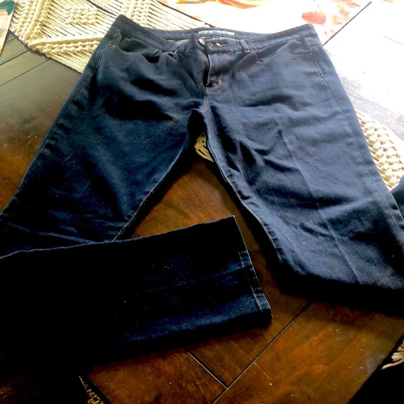 Joes dark wash cigarette style jeans - Picture 1 of 5